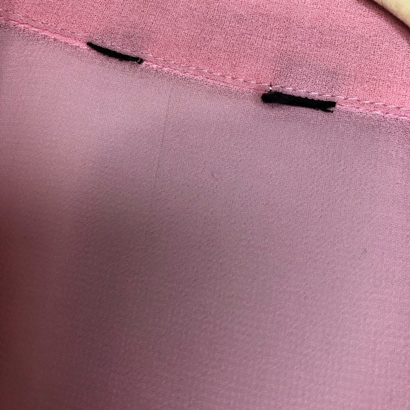 Chiffon Blouse | Sheer Pink - Picture 11 of 12